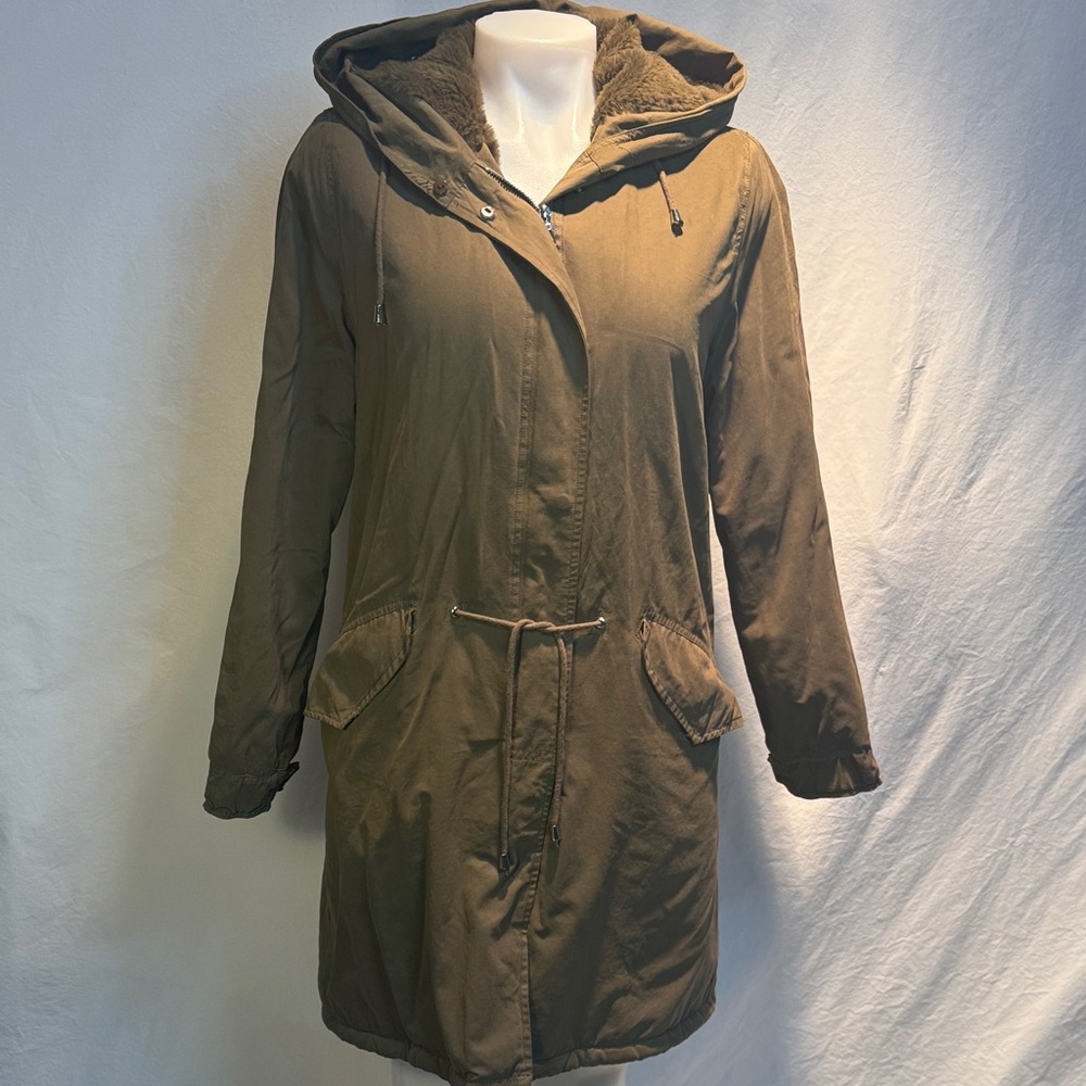 Love Token Utility Jacket - Olive